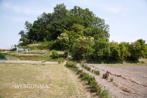 国指定史跡「浅間山古墳」（高崎市）