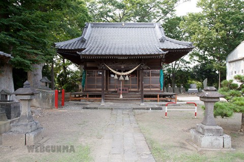 角渕八幡宮境内