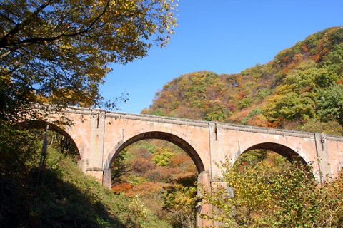 安中市 めがね橋（碓氷第三橋梁）