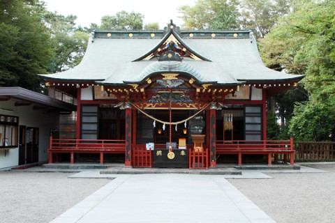 玉村八幡宮拝殿